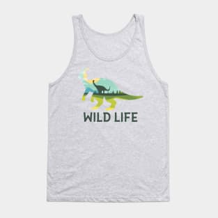 Wild Life Dinosaur Tank Top